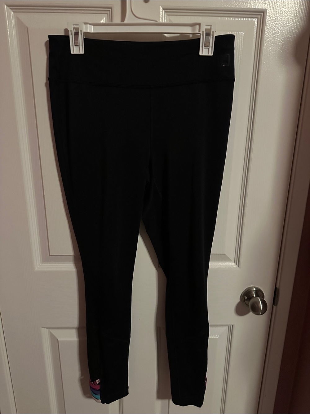 Fila Black High-Waist Performance Leggings